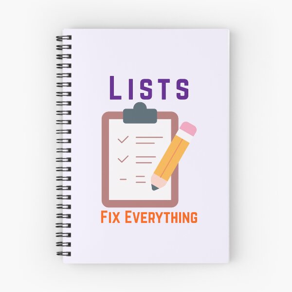 Item preview, Lists Fix Everything designed and sold by fadilow.