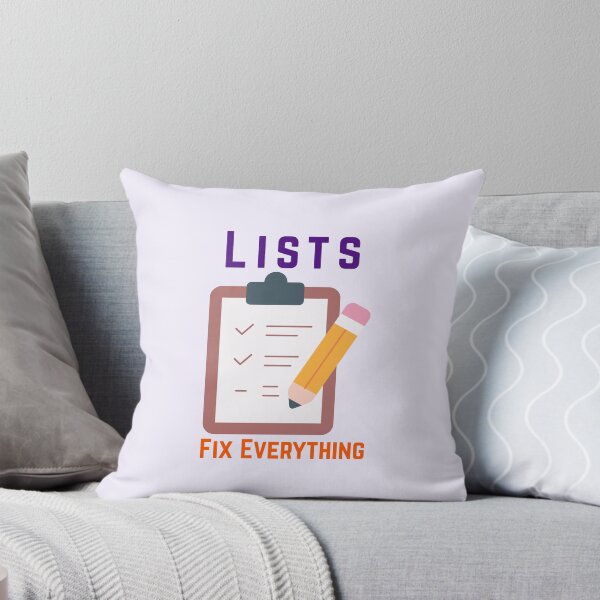 Item preview, Lists Fix Everything designed and sold by fadilow.