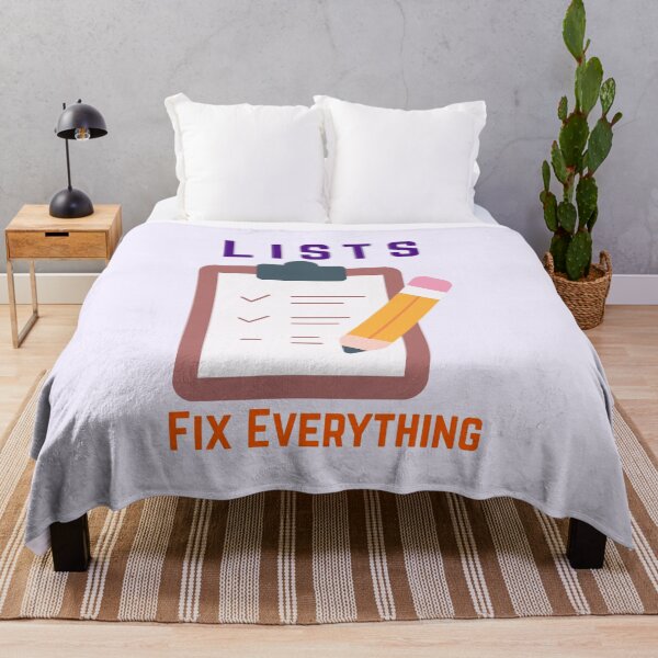 Item preview, Lists Fix Everything designed and sold by fadilow.