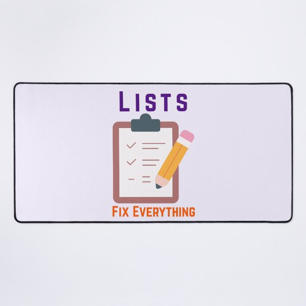 Item preview, Lists Fix Everything designed and sold by fadilow.