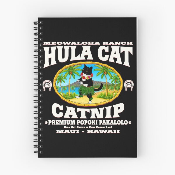 Item preview, Hula Cat Catnip after Dark designed and sold by BuzzDalways.
