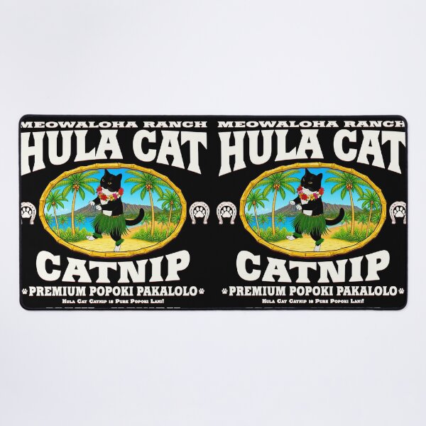 Item preview, Hula Cat Catnip after Dark designed and sold by BuzzDalways.