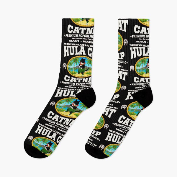 Item preview, Hula Cat Catnip after Dark designed and sold by BuzzDalways.