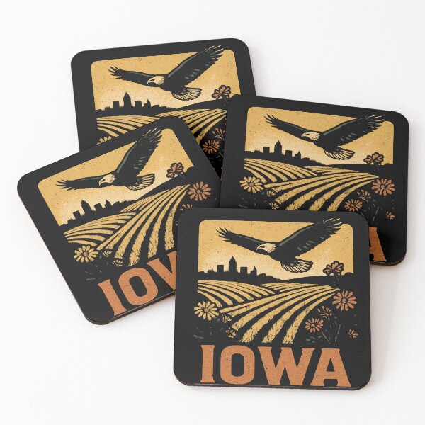 Item preview, Iowa Eagle Golden Fields designed and sold by Gustavo Navarro.