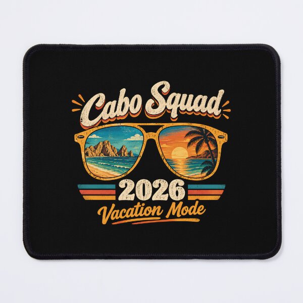 Item preview, Cabo Squad 2026 Vacation Mode Retro designed and sold by DemureArtsy.