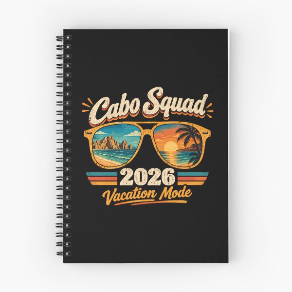 Artikelvorschau, Cabo Squad 2026 Urlaubsmodus Retro entworfen und verkauft von DemureArtsy.
