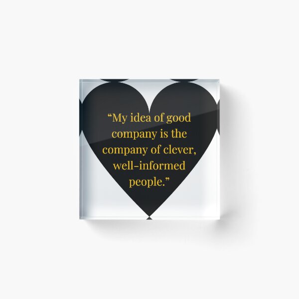 Item preview, Mrs. Smith Quote – Persuasion Gold Text Black Heart designed and sold by TheIconSmith.