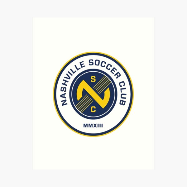 Item preview, Nashville Soccer Club Yellow and Blue Logo Artwork designed and sold by annaarthk.