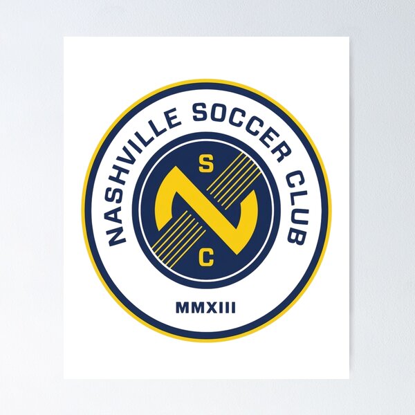 Item preview, Nashville Soccer Club Yellow and Blue Logo Artwork designed and sold by annaarthk.