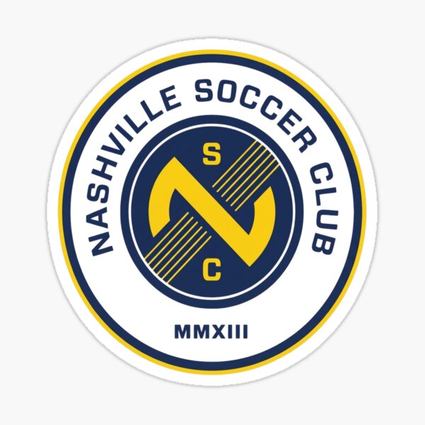 Item preview, Nashville Soccer Club Yellow and Blue Logo Artwork designed and sold by annaarthk.