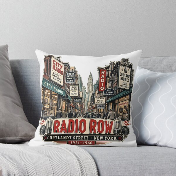 Item preview, Radio Row NYC — Cortlandt Street 1921–1966 designed and sold by Past in Threads.
