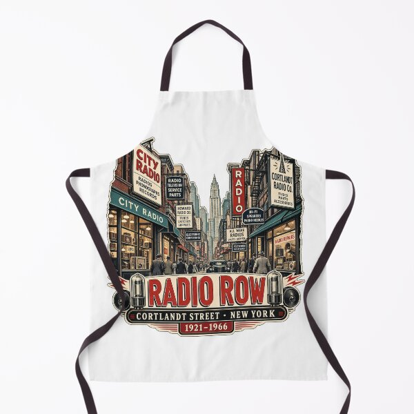 Item preview, Radio Row NYC — Cortlandt Street 1921–1966 designed and sold by Past in Threads.