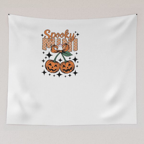 Item preview, Spooky Mini Kids Halloween Pumpkin Ghost designed and sold by KroghDs.