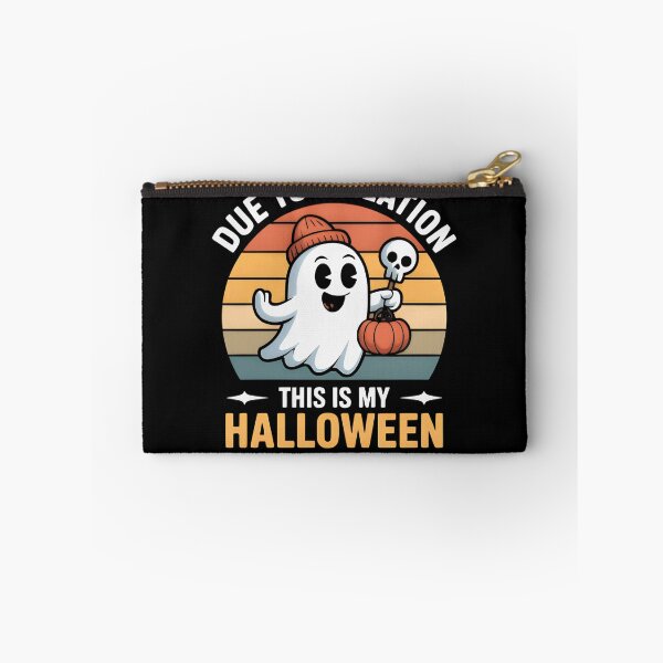 Item preview, Due to Inflation This Is My Halloween Costume Ghost Funny Retro designed and sold by Zizo-DR44.