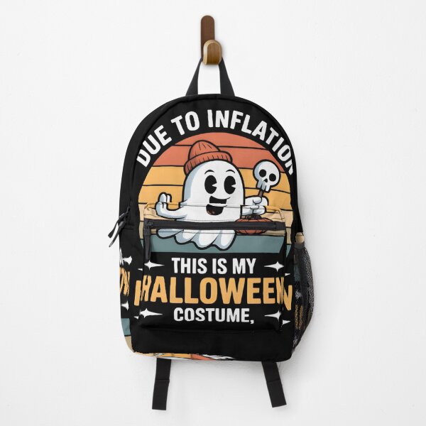 Item preview, Due to Inflation This Is My Halloween Costume Ghost Funny Retro designed and sold by Zizo-DR44.