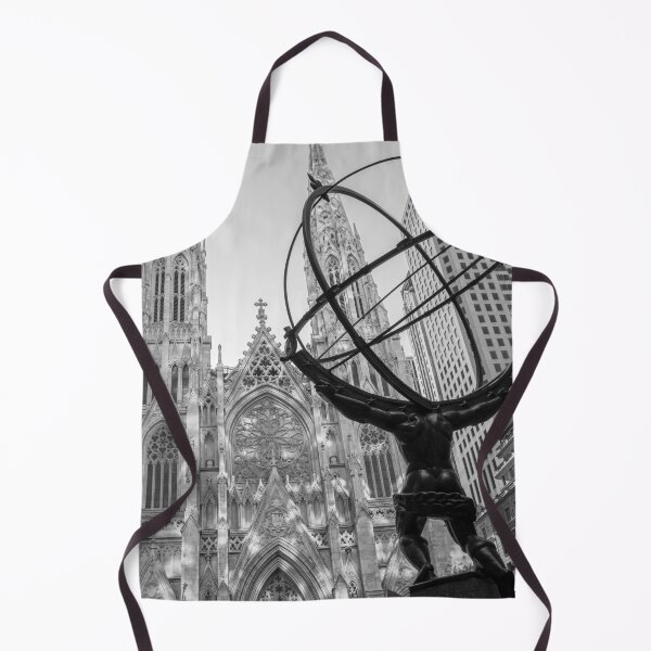 Item preview, Atlas & St. Patrick’s Cathedral - New York City designed and sold by Grove of Things.
