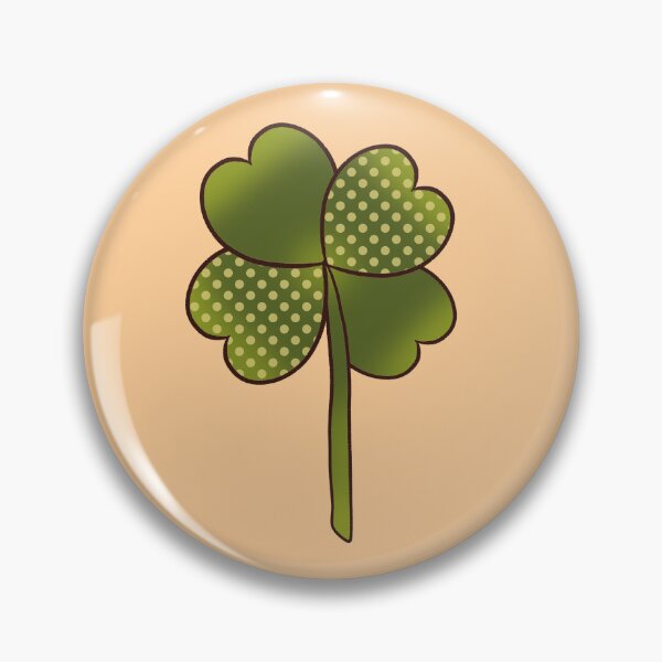 Item preview, Cottagecore Lucky Clover Polka Dots  designed and sold by miawgigi.