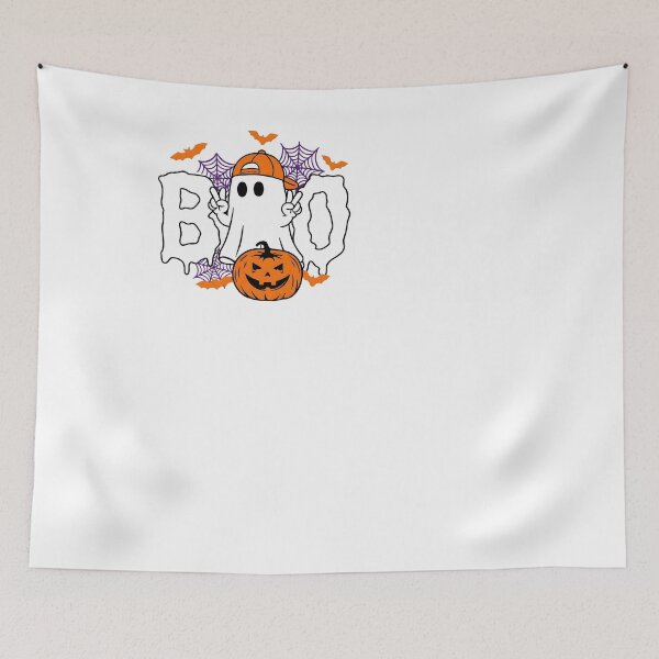 Item preview, Boo Ghost Halloween Boys Kids Pumpkin designed and sold by KroghDs.