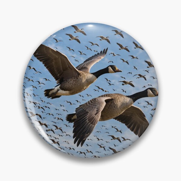 Item preview, Migratory Birds Flock  designed and sold by AwesomeDigiShop.