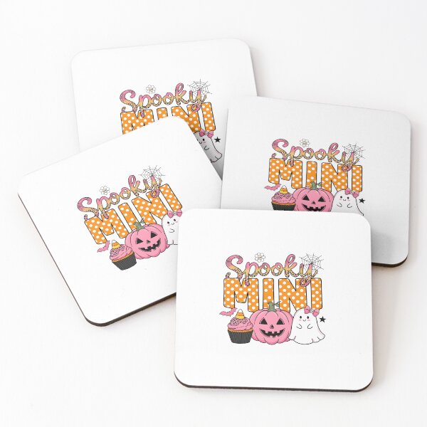 Item preview, Spooky Mini Kids Halloween Pink Pumpkin Ghost designed and sold by KroghDs.