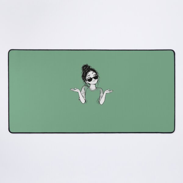 Item preview, Cool Girl with Sunglasses – Sassy Minimalist Illustration designed and sold by zmsl.