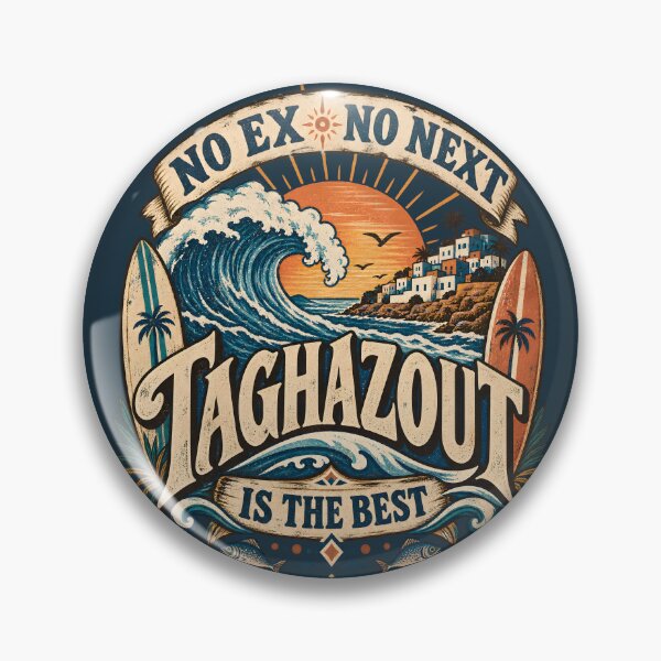 Item preview, Vintage Taghazout Is the Best | Morocco Surf Travel Souvenir designed and sold by AmiGraph.