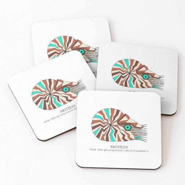 Item preview, Geometric Nautilus designed and sold by AnimalsKnowAll.