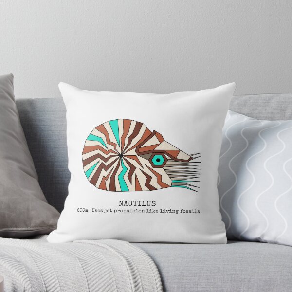 Item preview, Geometric Nautilus designed and sold by AnimalsKnowAll.