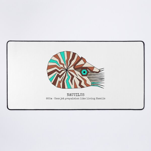 Item preview, Geometric Nautilus designed and sold by AnimalsKnowAll.