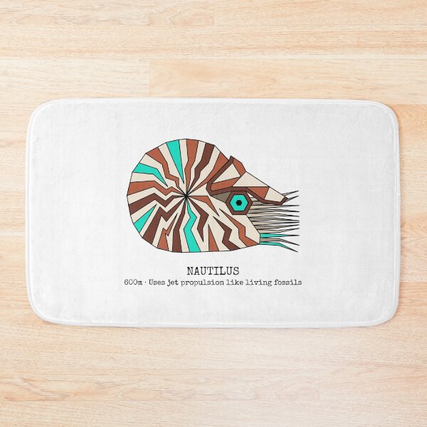 Item preview, Geometric Nautilus designed and sold by AnimalsKnowAll.