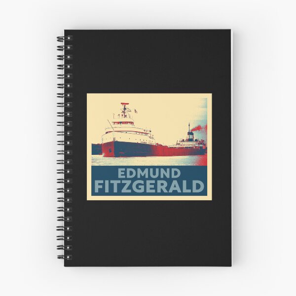 Item preview, Edmund Fitzgerald Hope Poster designed and sold by VerdePlantTees.