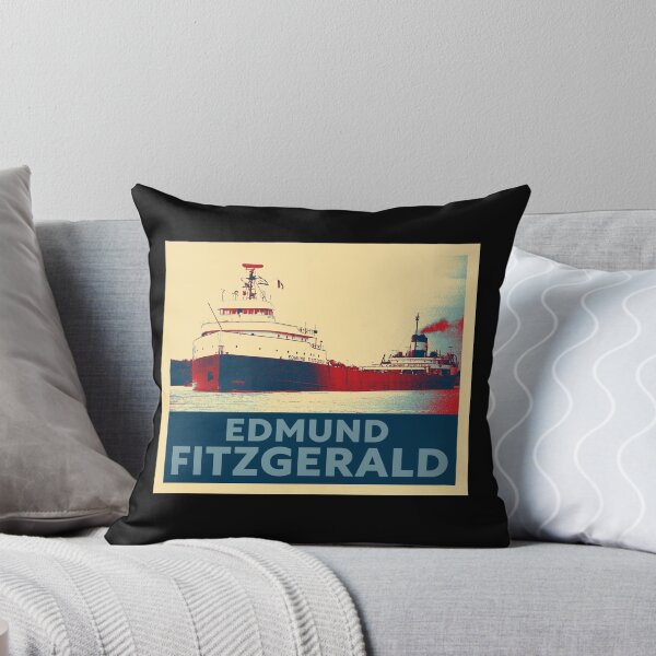 Item preview, Edmund Fitzgerald Hope Poster designed and sold by VerdePlantTees.