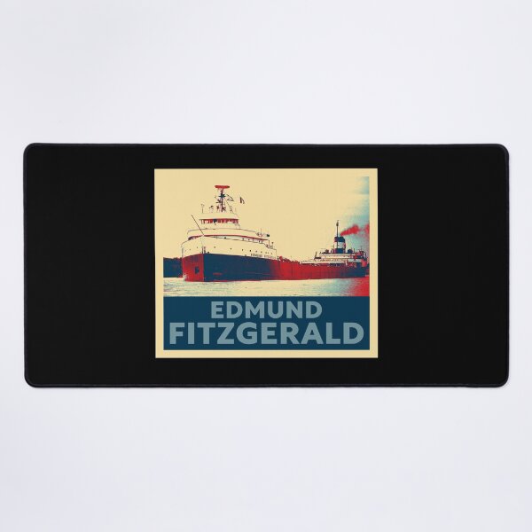 Item preview, Edmund Fitzgerald Hope Poster designed and sold by VerdePlantTees.