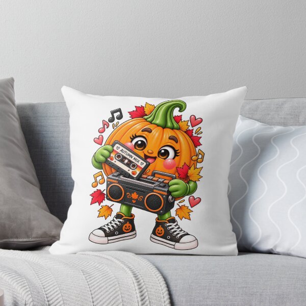 Item preview, Autumn Mix Pumpkin – Retro Cassette Music Lover designed and sold by The Cutting Room.