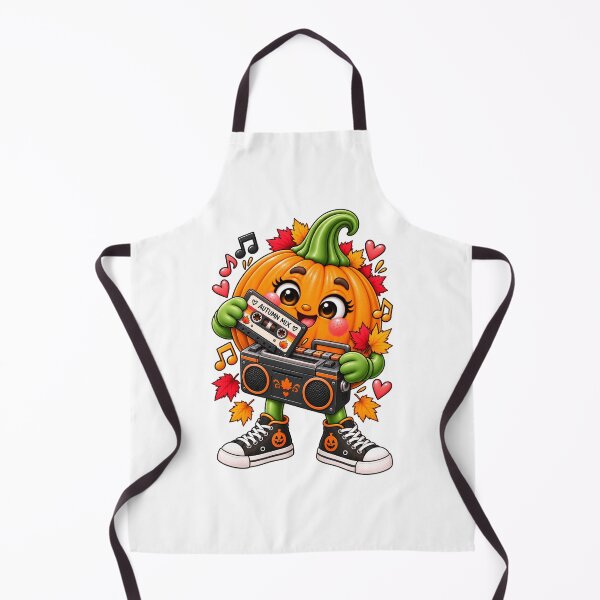 Item preview, Autumn Mix Pumpkin – Retro Cassette Music Lover designed and sold by The Cutting Room.