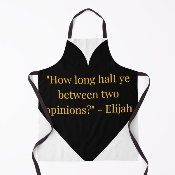 Item preview, Elijah Quote – Gold Text Black Heart designed and sold by TheIconSmith.