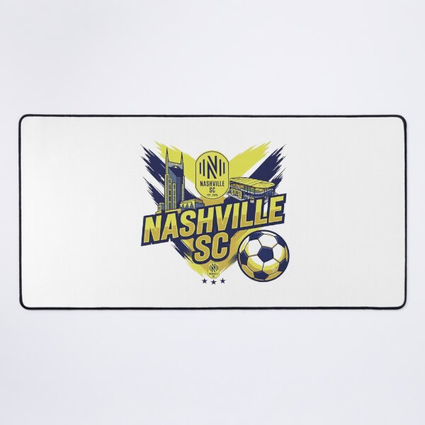 Item preview, Nashville SC Skyline and Stadium Football Graphic Artwork designed and sold by annaarthk.