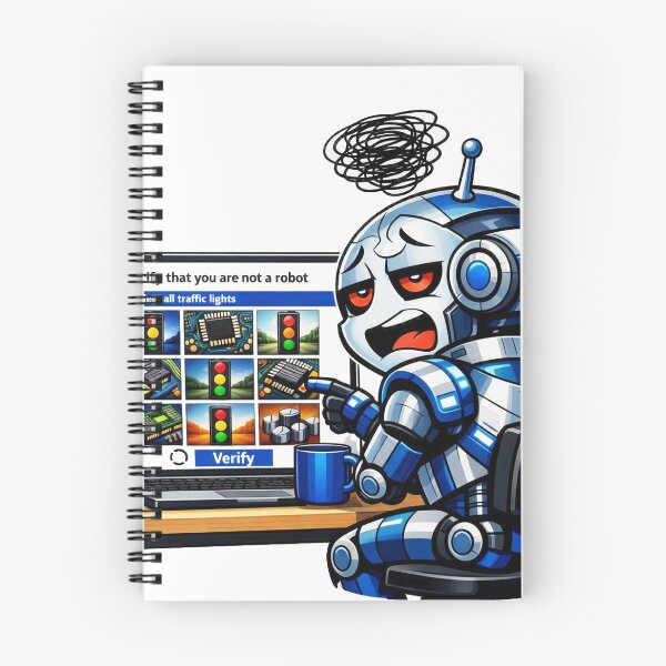 Item preview, Verify That You Are Not A Robot designed and sold by V-Suomi.