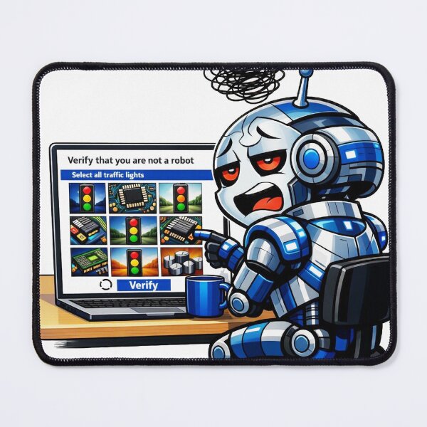 Item preview, Verify That You Are Not A Robot designed and sold by V-Suomi.