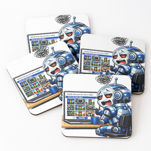 Item preview, Verify That You Are Not A Robot designed and sold by V-Suomi.