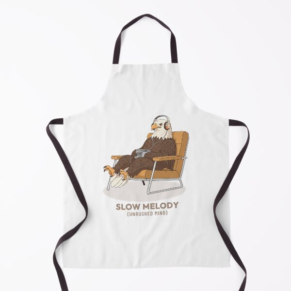 Item preview, Bald Eagle Listening to Music Vintage Aesthetic designed and sold by COZY VINTAGE animal.