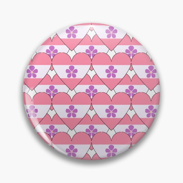 Item preview, Heart With Sapphic Flag Pattern designed and sold by TheIconSmith.