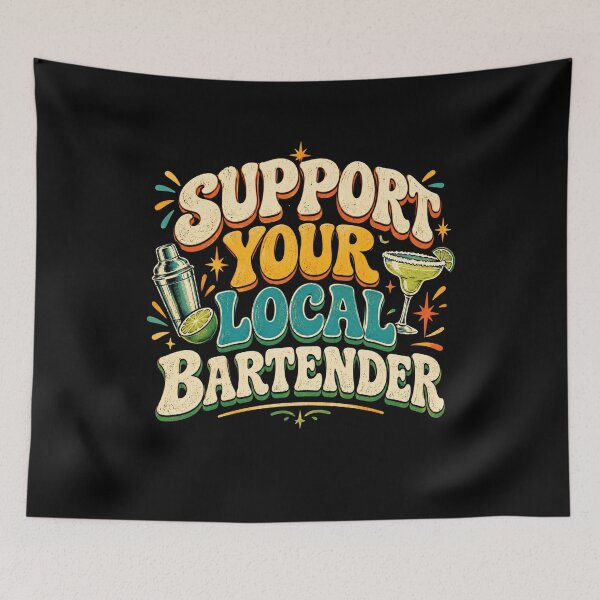 Item preview, Support Your Local Bartender designed and sold by DariaOltes.
