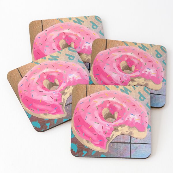 Item preview, Pop Art Donut designed and sold by Ísabella Ævarsdóttir.