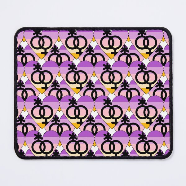 Item preview, Heart With Trixic Flag Pattern designed and sold by TheIconSmith.