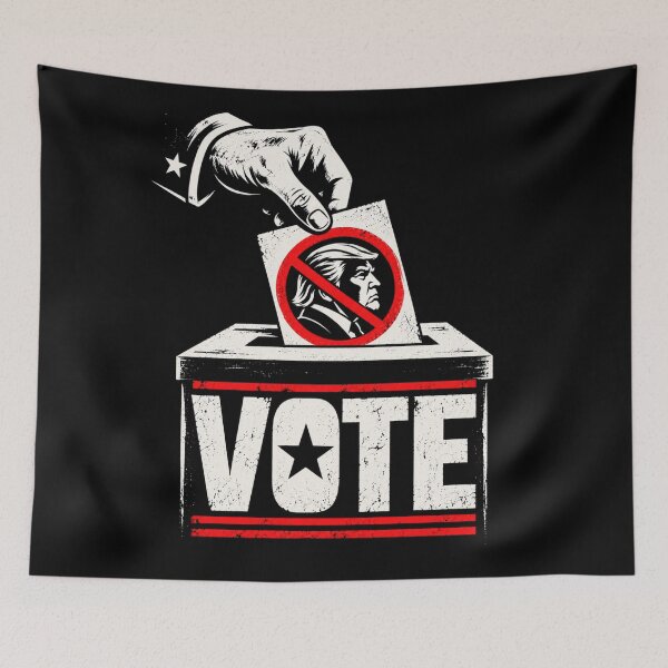 Item preview, Vote Trump Out – Anti Trump Election Protest designed and sold by TEEJAMBOREE.