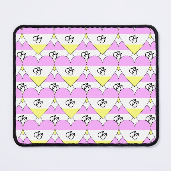 Item preview, Heart With Twink Flag Pattern designed and sold by TheIconSmith.