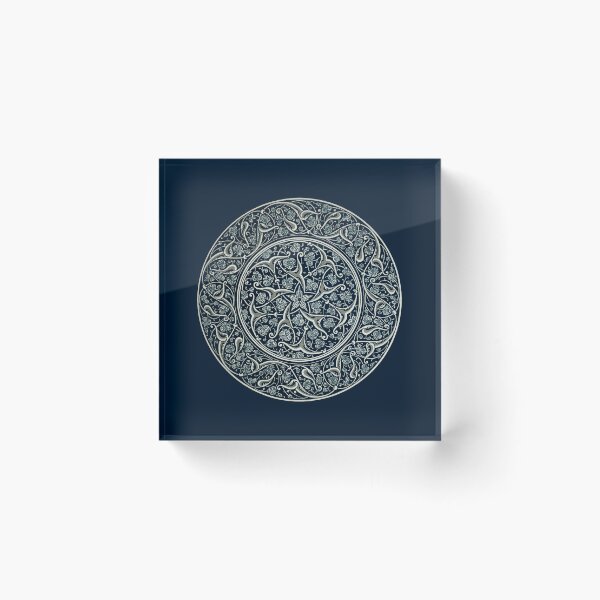 Item preview, Persian Floral Medallion – 19th Century Ornamental Design designed and sold by Polychromes.