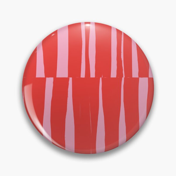 Item preview, Minimal Geometric Rectangles Lines 15 | Coral Pink Hand Drawn Stripes designed and sold by MarleneCanto.