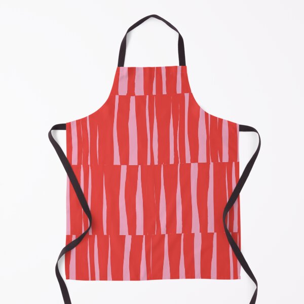 Item preview, Minimal Geometric Rectangles Lines 15 | Coral Pink Hand Drawn Stripes designed and sold by MarleneCanto.